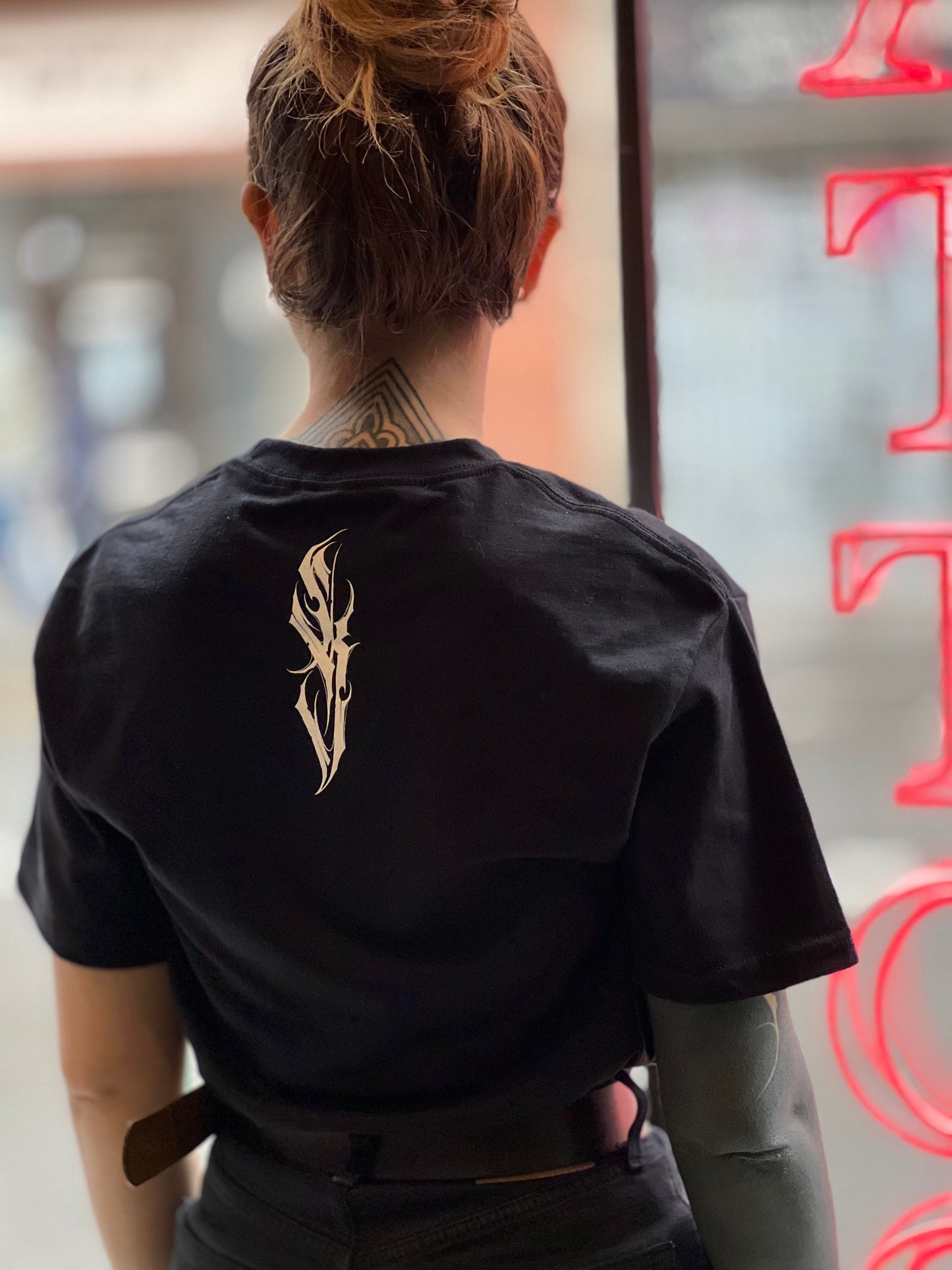 KOVR bat femme dos T-shirt