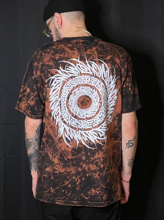 KOVR CERCLE T-shirt personnalisé javel L