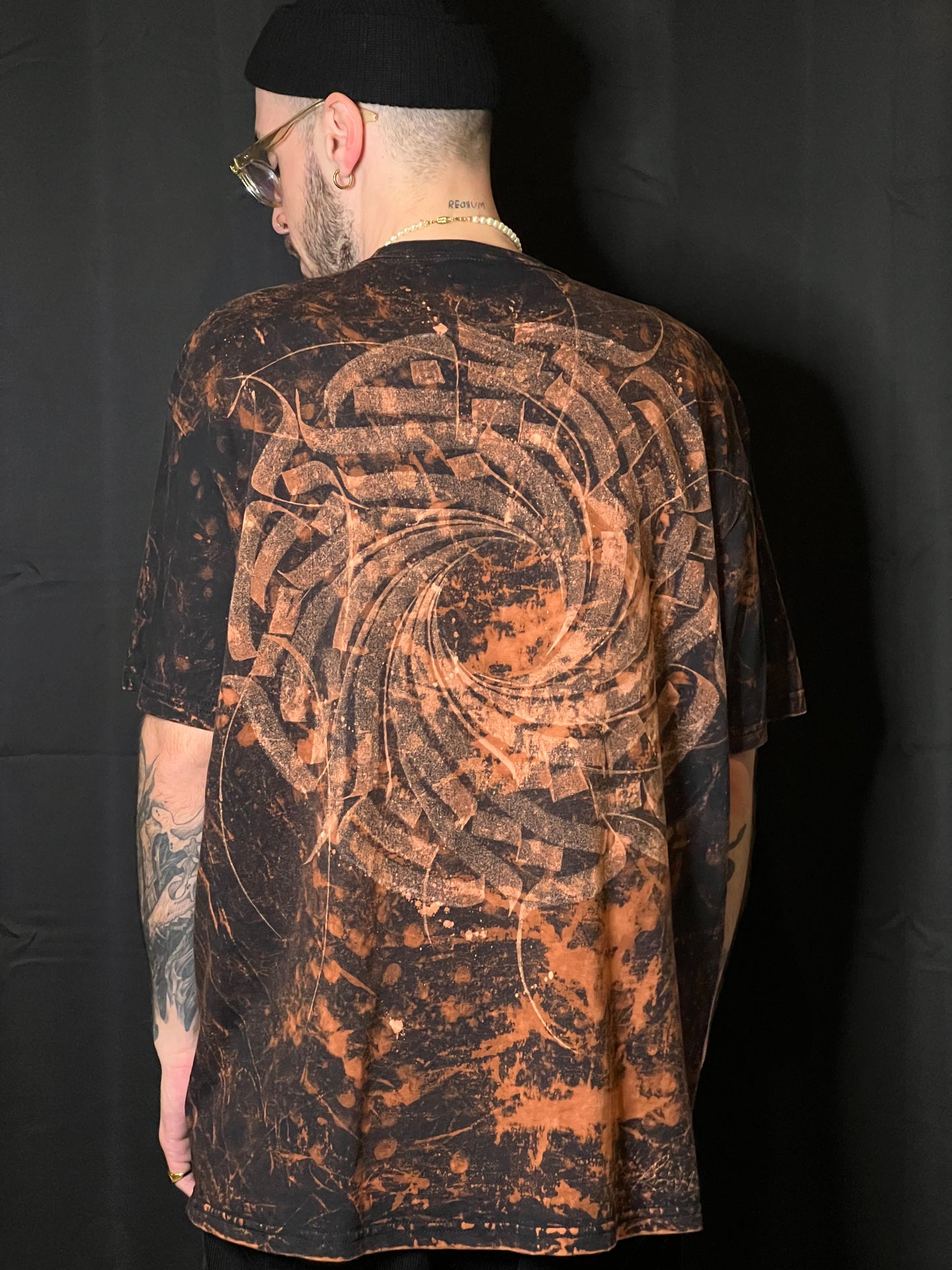 KOVR T-shirt personnalisé javel XL