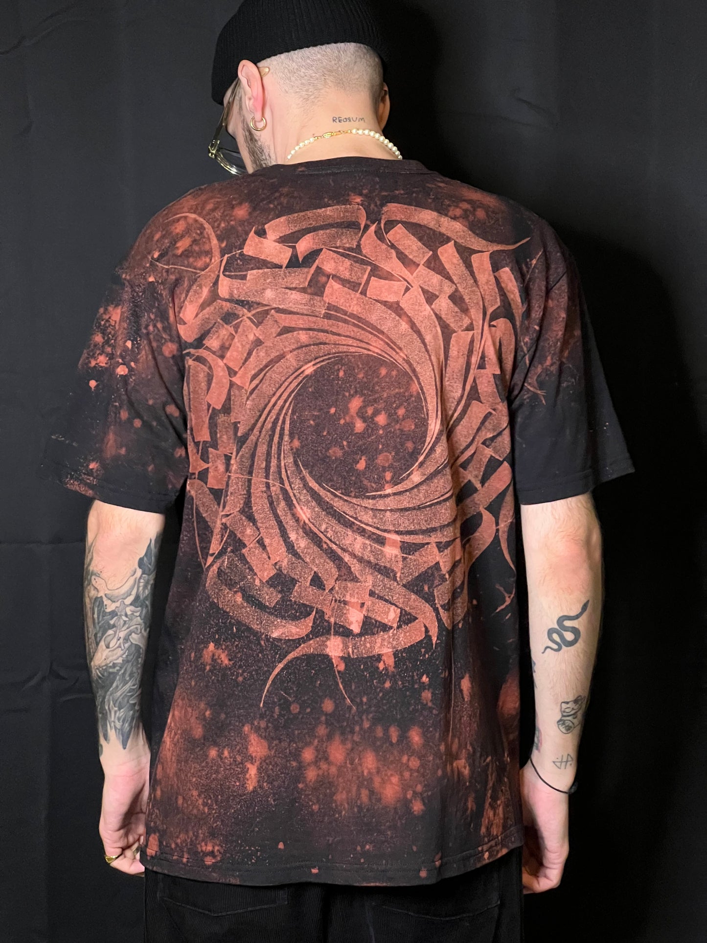 KOVR T-shirt personnalisé javel L