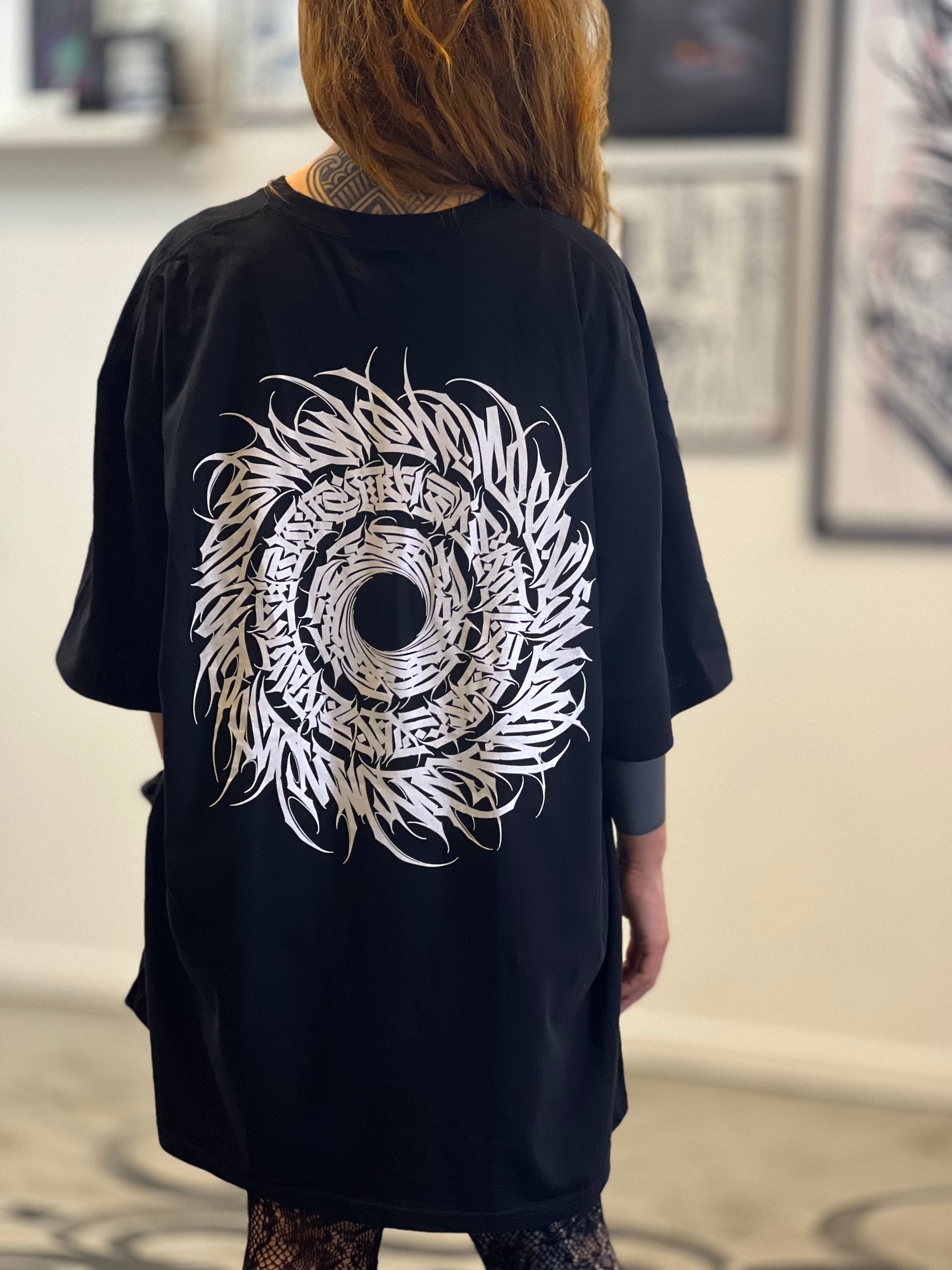 KOVR cercle femme Dos t-shirt 